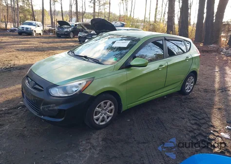 2012 Hyundai Accent Gs from USA, damaged, VIN KMHCT5AE0CU033925